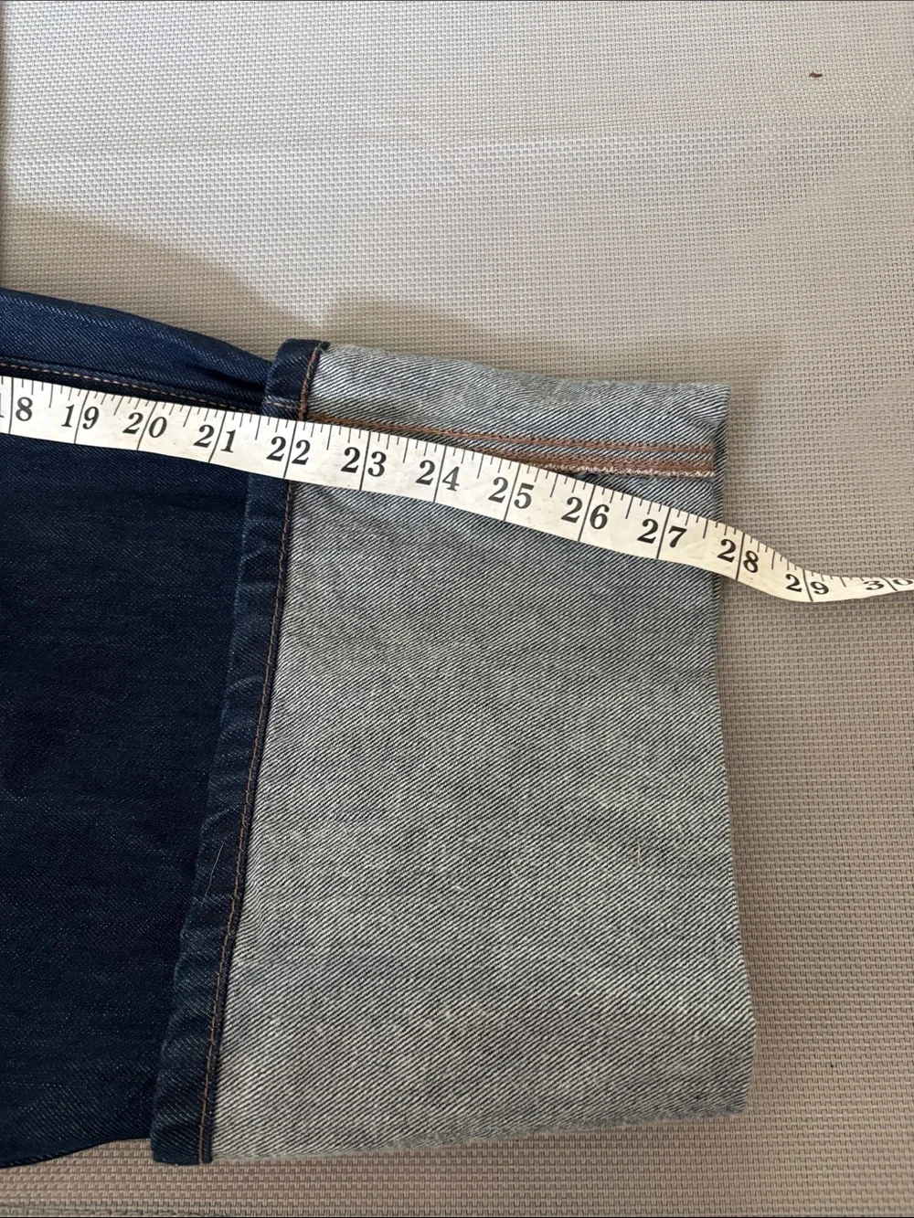 kate spade  for target women’s juniors size 17  Navy Relaxed cropped Jeans. NWT